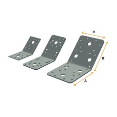 Angle brackets 135°