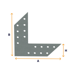  L-plate connector